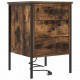 Sonata H Нощен шкаф 2 pcs Опушен дъб 42 x 41 x 61 см Инженерно дърво