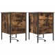 Sonata H Нощен шкаф 2 pcs Опушен дъб 42 x 41 x 61 см Инженерно дърво