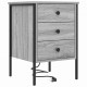 Sonata H Нощен шкаф 2 pcs Сив сонома 42 x 41 x 61 см Инженерно дърво