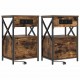Sonata H Нощен шкаф 2 pcs Опушен дъб 40 x 31 x 60 см Инженерно дърво