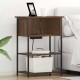 Sonata H Нощен шкаф Кафяв дъб 55 x 31 x 76 см Инженерно дърво
