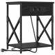 Sonata H Нощно шкафче с зарядна станция 2 pcs Черен дъб 41 x 31 x 51 см