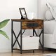 Sonata H Нощно шкафче с зарядна станция 2 pcs Опушен дъб 41 x 31 x 51 см