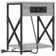 Sonata H Нощно шкафче с зарядна станция 2 pcs Сив сонома 41 x 31 x 51 см
