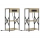 Sonata H Нощен шкаф 2 pcs дъб сонома 41 x 31 x 76 см Инженерно дърво