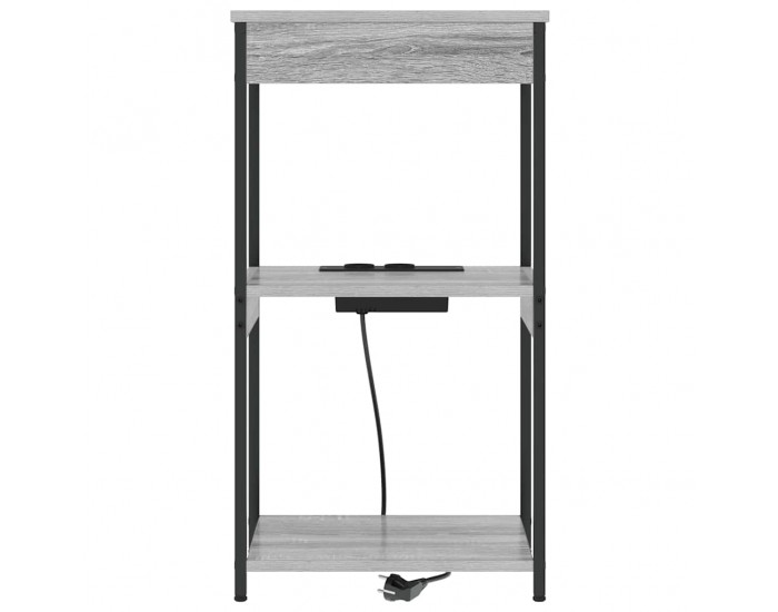 Sonata Dulap de noapte Gri Sonoma 41 x 31 x 76 cm Lemn prelucrat