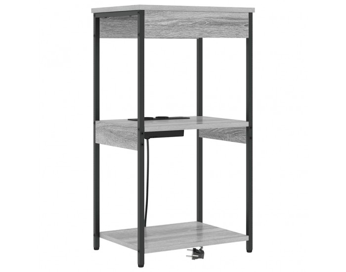 Sonata Dulap de noapte Gri Sonoma 41 x 31 x 76 cm Lemn prelucrat
