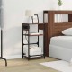 Sonata H Нощен шкаф с чекмедже Кафяв дъб 40 x 27 x 76 см Инженерно дърво