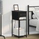 Sonata H Нощен шкаф Черен дъб 41 x 28 x 76 см Инженерно дърво