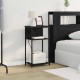 Sonata H Нощен шкаф Черен дъб 41 x 28 x 76 см Инженерно дърво