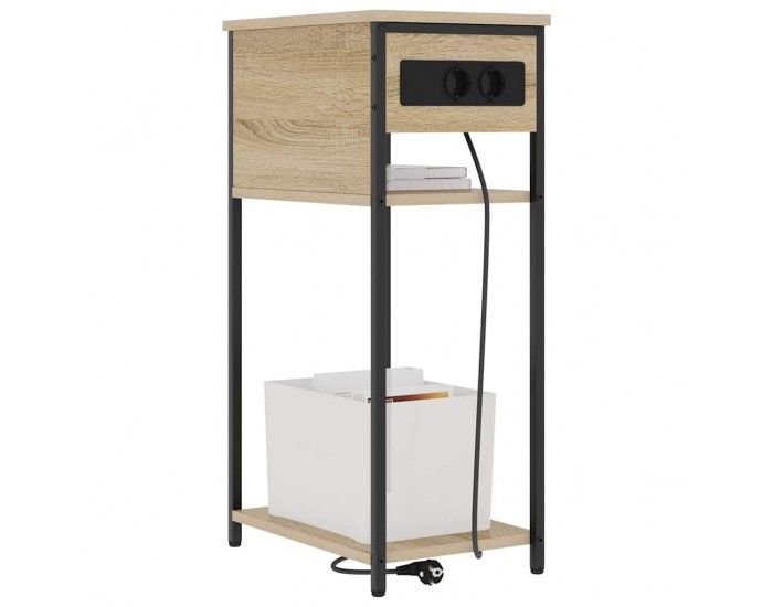 Sonata H Нощен шкаф дъб сонома 41 x 28 x 76 см Инженерно дърво
