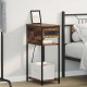Sonata H Нощен шкаф Опушен дъб 41 x 28 x 76 см Инженерно дърво