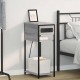 Sonata H Нощен шкаф Сив сонома 41 x 28 x 76 см Инженерно дърво