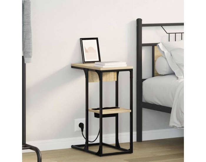 Sonata H Нощно шкафче дъб сонома 41.5 x 26 x 60.5 см Инженерно дърво