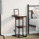 Sonata H Нощно шкафче Кафяв дъб 41.5 x 26 x 60.5 см Инженерно дърво