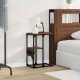 Sonata H Нощен шкаф Кафяв дъб 41.5 x 26 x 60.5 см Инженерно дърво