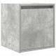 Sonata H Нощни шкафчета за стенен монтаж 2 бр бетонно сиви 38x34x40 см