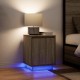 Sonata H Нощен шкаф с LED осветление Дъб Сонома 38x34x50 cm