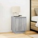 Sonata H Нощен шкаф с LED осветление Grey Sonoma 38x34x50 cm