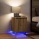 Sonata H Нощен шкаф с LED осветление Artisan Oak 38x34x50 cm