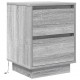 Sonata H Нощен шкаф с LED осветление Grey Sonoma 38x34x50 cm