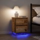 Sonata H Нощно шкафче с LED осветление Старо дърво 38x34x50 cm