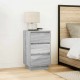 Sonata H Нощен шкаф с LED осветление Grey Sonoma 38x34x65 cm