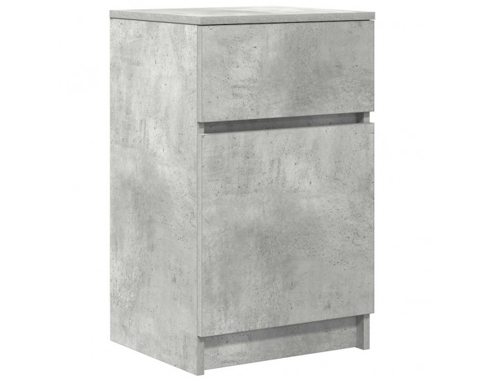 Sonata H Нощни шкафчета 2 бр бетонно сив 39x35x65 см инженерна дървесина