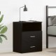 Sonata H Нощна маса с чекмедже Черен дъб 50 x 32 x 60 см Инженерно дърво