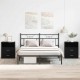 Sonata H Нощна маса 2 pcs Черен дъб 50 x 32 x 60 см Инженерно дърво