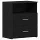 Sonata H Нощна маса 2 pcs Черен дъб 50 x 32 x 60 см Инженерно дърво