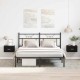 Sonata H Стенен шкаф за нощно шкафче 2 pcs Черен дъб 35 x 35 x 20 см