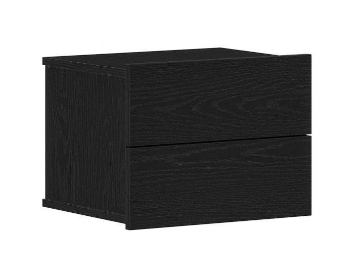 Sonata H Нощен шкаф с чекмедже Черен дъб 40 x 30 x 30 см Инженерно дърво