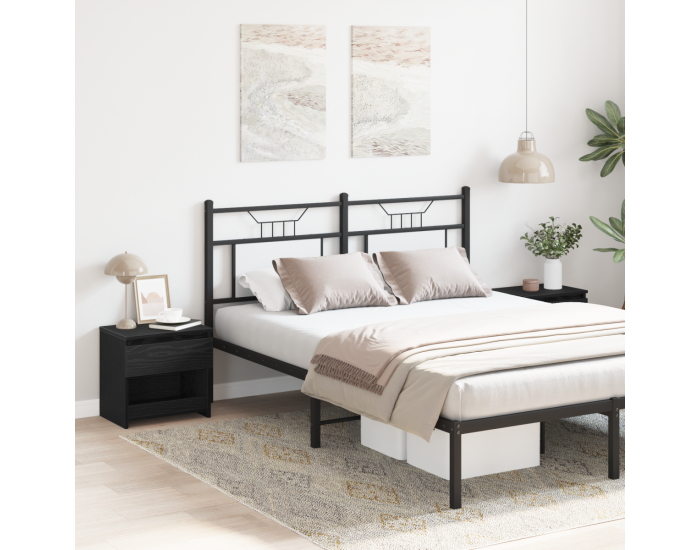 Sonata H Нощен шкаф 2 pcs Черния дъб 40 x 30 x 39 см Инженерно дърво