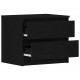 Sonata H Нощен шкаф 2 pcs Черен дъб 50 x 40 x 43.5 см Инженерно дърво