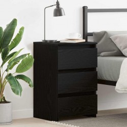 Sonata H Нощен шкаф Черен дъб 40 x 35 x 62.5 см Инженерно дърво - Noptiere