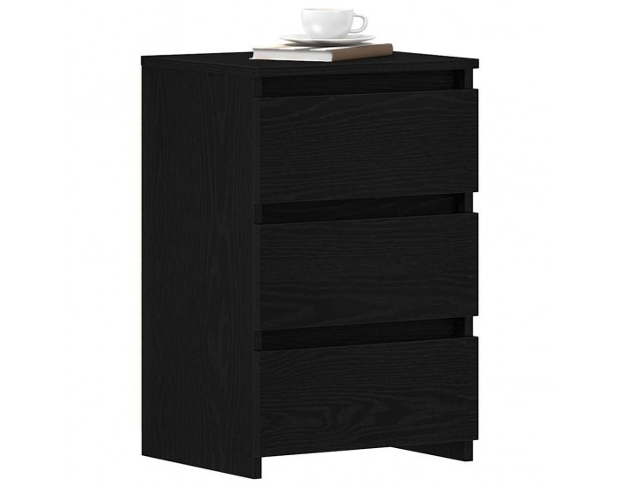 Sonata H Нощен шкаф Черен дъб 40 x 35 x 62.5 см Инженерно дърво