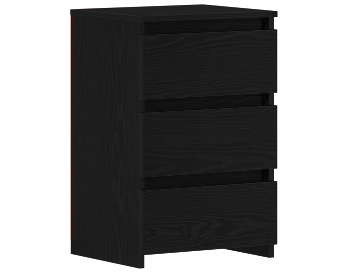 Sonata H Нощен шкаф 2 pcs Черен дъб 40 x 35 x 62.5 см Инженерно дърво