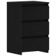 Sonata H Нощен шкаф 2 pcs Черен дъб 40 x 35 x 62.5 см Инженерно дърво