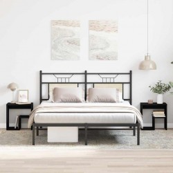 Sonata H Нощен шкаф 2 pcs Черен дъб 40 x 30 x 40 см Инженерно дърво - Noptiere