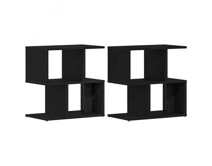 Sonata H Нощен шкаф 2 pcs Черен дъб 50 x 30 x 51,5 см Инженерно дърво