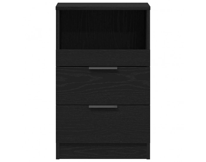 Sonata H Нощен шкаф с чекмедже Черен дъб 40 x 35 x 65 см Инженерно дърво