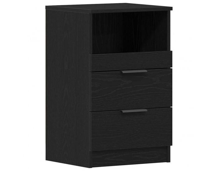 Sonata H Нощен шкаф с чекмедже Черен дъб 40 x 35 x 65 см Инженерно дърво