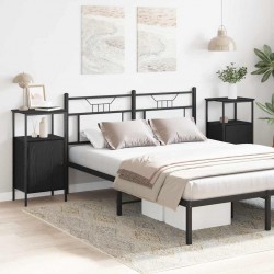 Sonata H Нощен шкаф 2 pcs Черен дъб 41 x 31 x 80 см Инженерно дърво - Noptiere