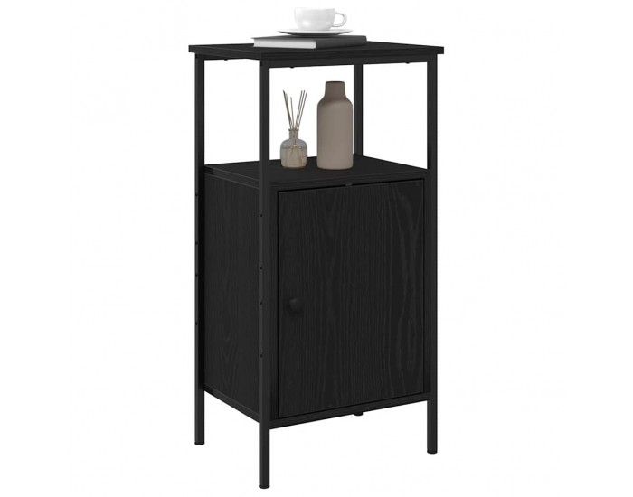 Sonata H Нощен шкаф 2 pcs Черен дъб 41 x 31 x 80 см Инженерно дърво