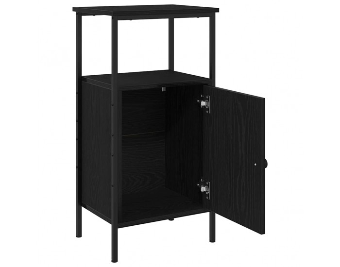 Sonata H Нощен шкаф 2 pcs Черен дъб 41 x 31 x 80 см Инженерно дърво