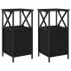 Sonata H Нощно Шкафче с чекмедже 2 pcs Черен дъб 34 x 35.5 x 70 см