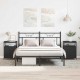 Sonata H Нощно шкафче с чекмедже 2 pcs Черен дъб 44 x 45 x 60 см