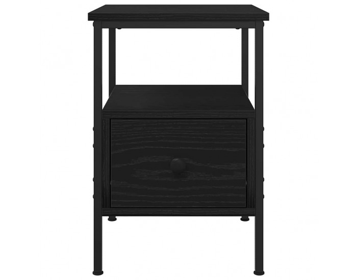 Sonata Dulap de noapte Stejar Negru 34 x 36 x 50 cm Lemn prelucrat