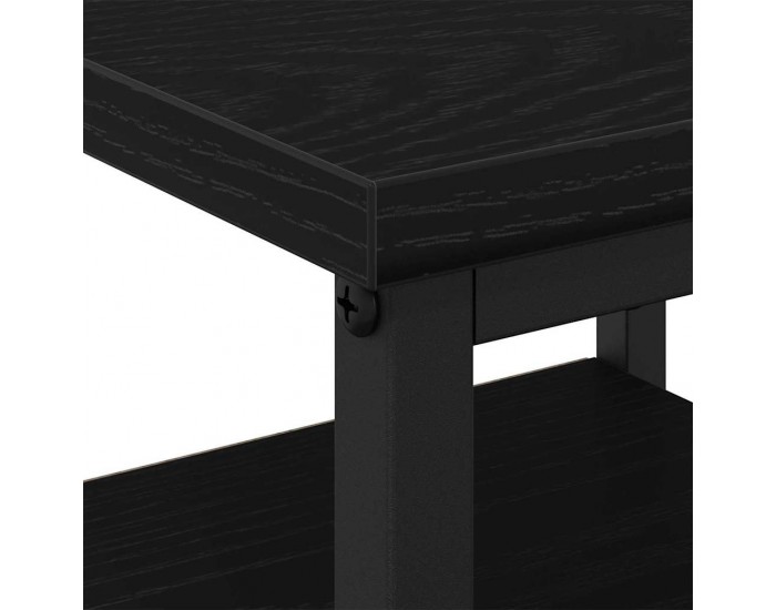 Sonata H Нощно шкафче с чекмедже 2 pcs Черен дъб 34 x 36 x 50 см